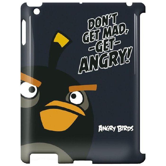 Чехол Angry Birds для iPad Black Bird (IPAB302G)