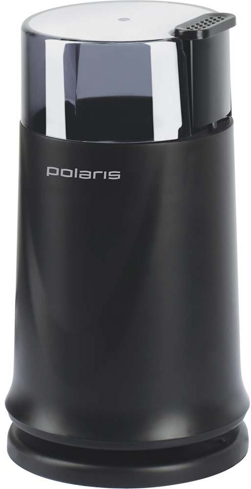 Кофемолка Polaris PCG1317 (170 Вт,70 г,блокировка вкл.без крышки,пластик) черный