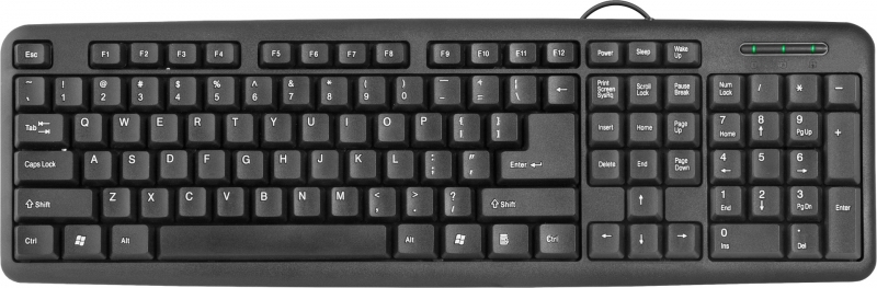 Клавиатура Defender HB-420 Black