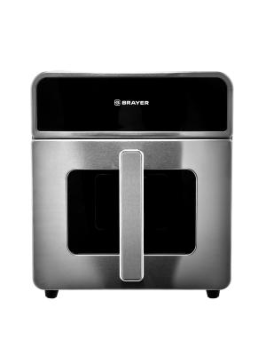 Аэрогриль Brayer 2052BR 1700 Вт,10 л, t. 200С, 2 тэна, LED-дисплей, 12 программ, корпус металл