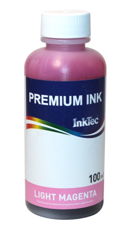 Чернила InkTec (E0017-100MLM) для Epson T6736 100ml Light Magenta (L800/L801/L805/L810/L850/L1800)