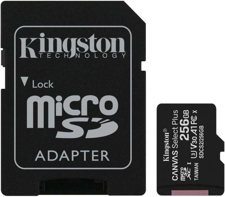 Карта памяти Transflash (MicroSDХC) Card 256 GB Class 10 Kingston
