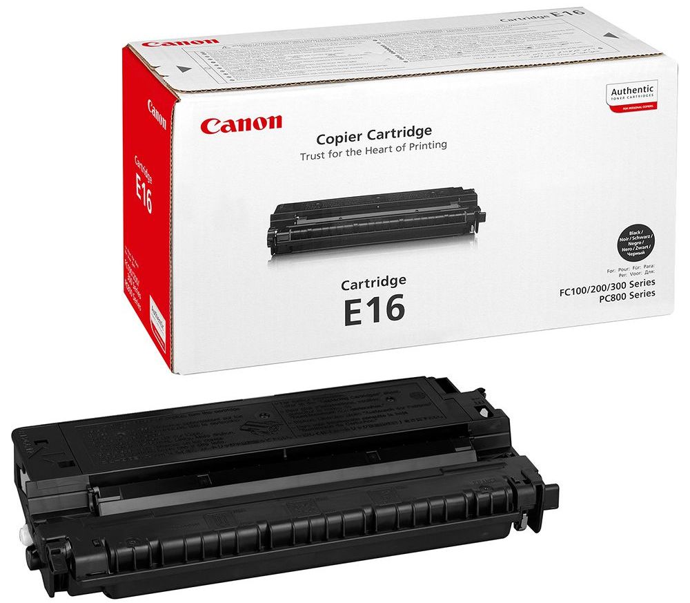 Картридж CANON E-16 для устройств PC740/750/770/860/890 оригинал