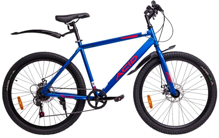 Велосипед ACID F 630 D (26" 7 ск. рост. 19") Dark blue/Red