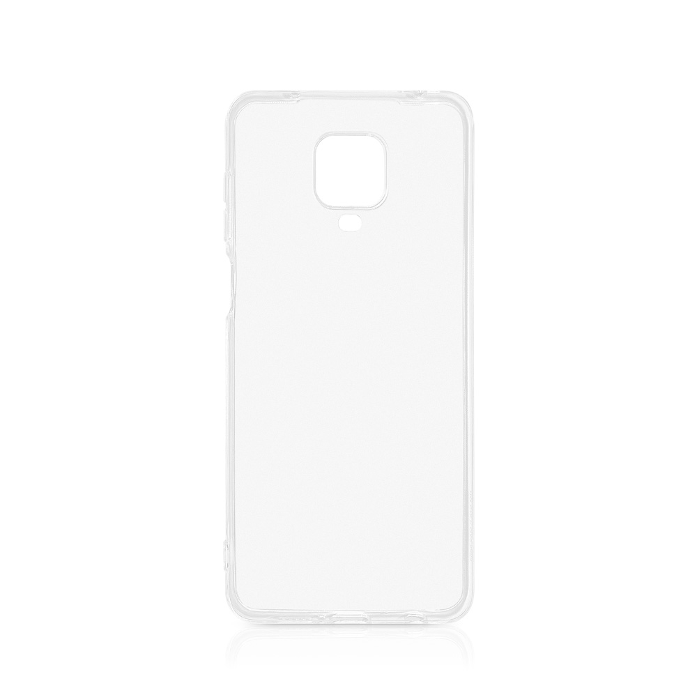 Чехол для Xiaomi Redmi Note 9S/9 Pro/9 Pro Max, прозр., силиконовая накладка, DF xiCase-53