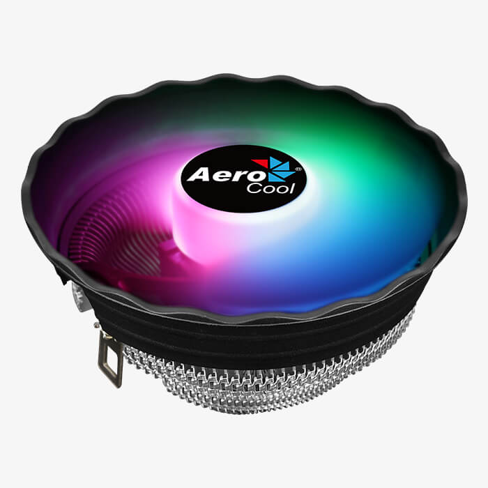 Вентилятор Aerocool Air Frost Plus LED (универсальный, 110W, 24.2dB, 1500rpm,120мм, 3pin, подсветка)