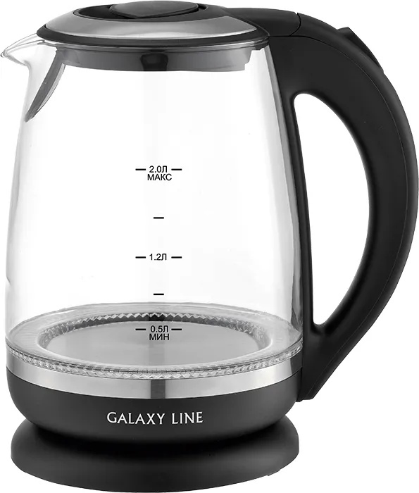 Чайник Galaxy GL 0559 (2200 Вт 2 л, стекло, светодиодная подсветка)