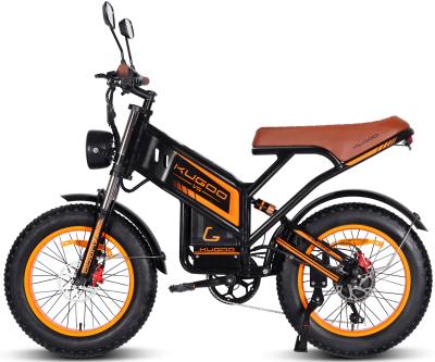 Электроскутер Kugoo Kirin V5 колеса 20'' 750Вт, 48/20А до 50км на одном заряде