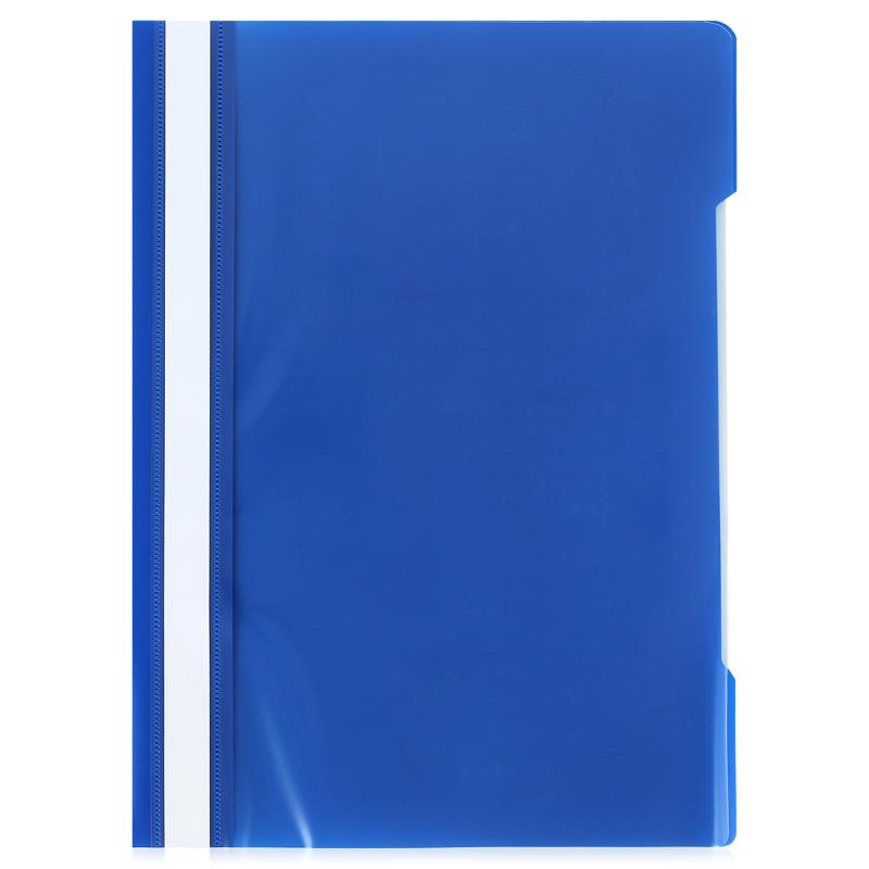 Скоросшиватель пластиковый DURABLE (Германия) темно-синий, 2573-07