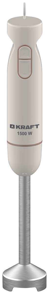 Блендер погружной KRAFT KF-HB1521WGLR (1500Вт, 2 режима)