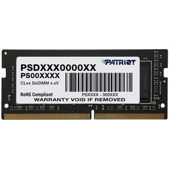 Модуль памяти SODIMM DDR4 4096 Mb (PC4-21300) 2666MHz Patriot