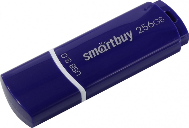 Флэш-память USB_256 GB Smartbuy Crown Blue (SB256GBCRW-B) USB 3.0