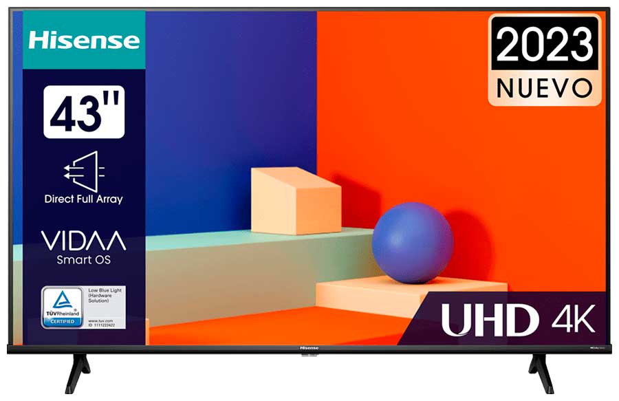 Телевизор 43" HISENSE 43A6K 4K SmartTV
