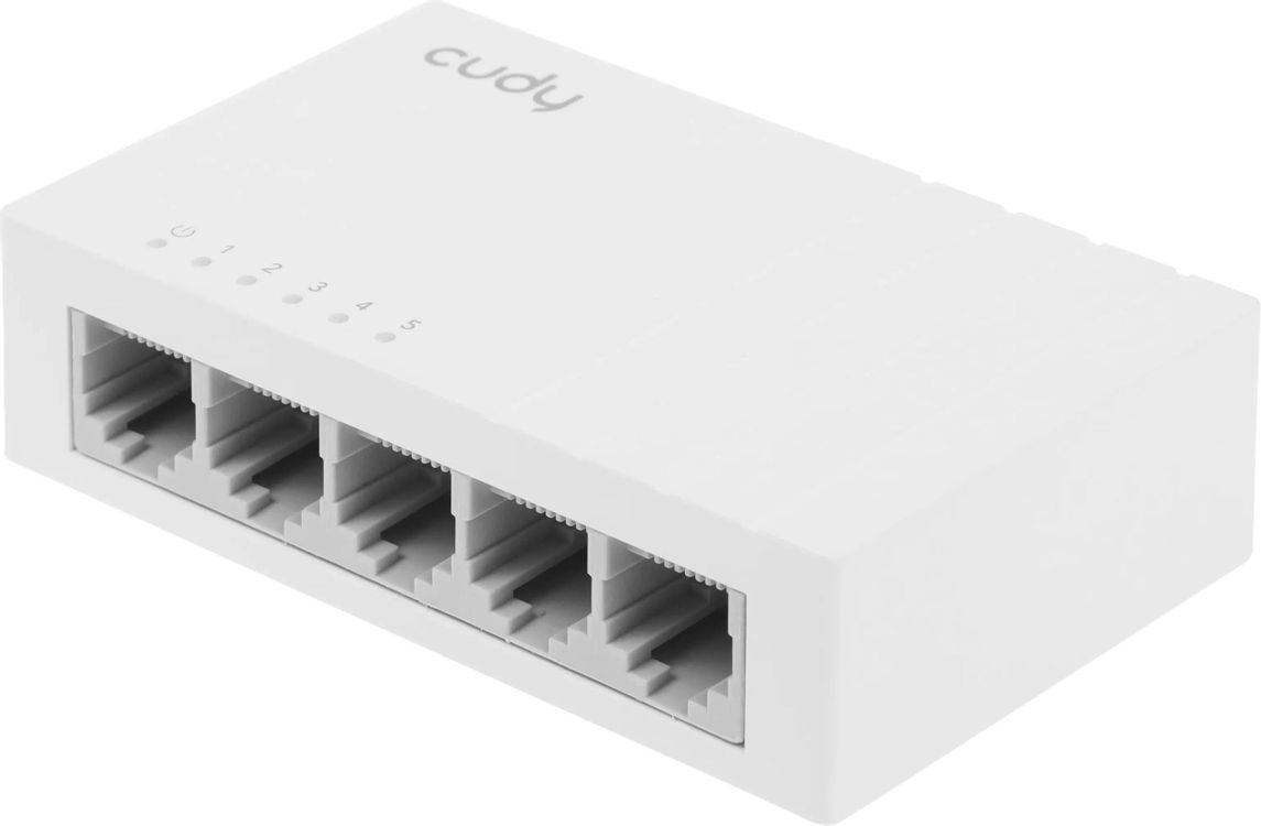 Коммутатор Cudy GS105U (L2) 5x1Гбит/с неуправляемый