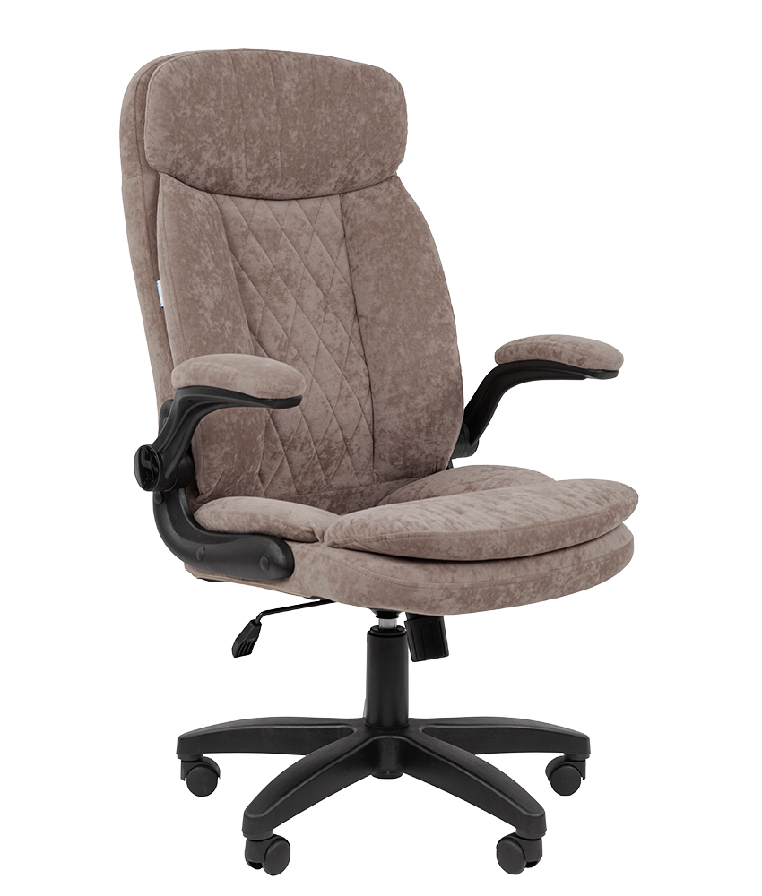 Кресло руководителя CHAIRMAN Home 533 ткань темно-бежевая