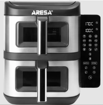 Аэрогриль Aresa AR-5801 2 чаши, 11 л (5,5л + 5,5л) 2800 Вт