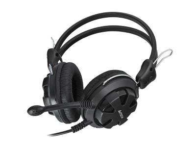 Наушники с микрофоном A4 HS-28 черный 1.8м мониторы (HS-28 (BLACK))