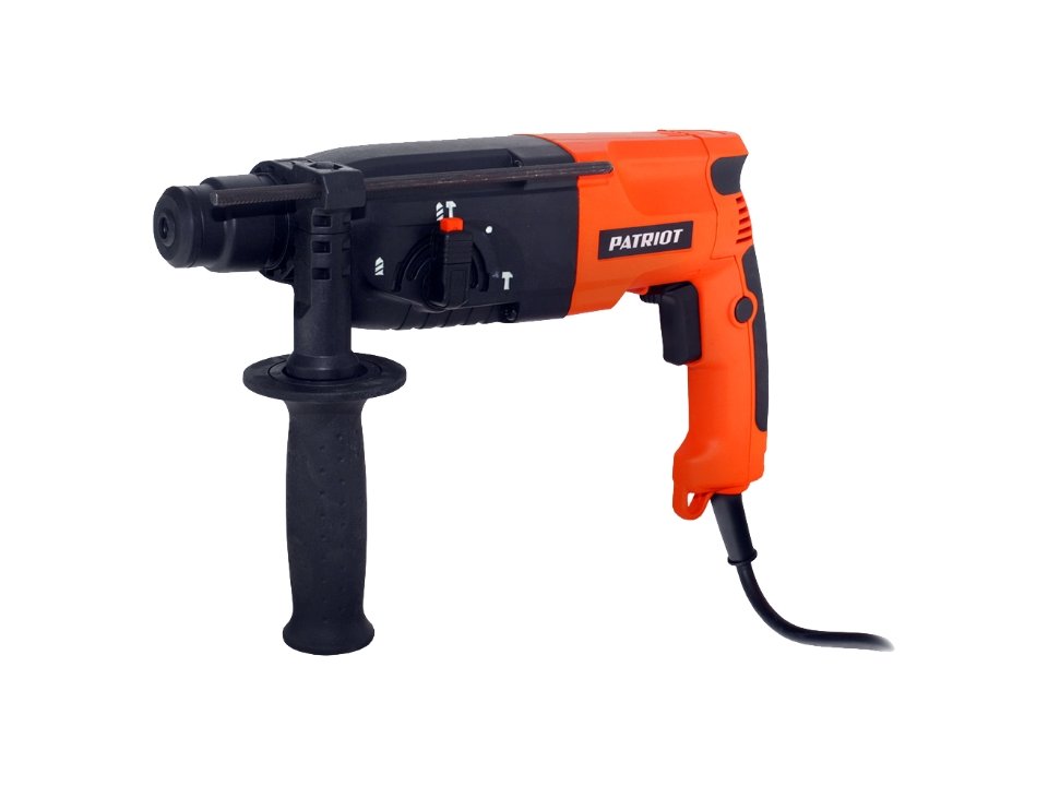 Перфоратор Patriot SDS+ RH160 500Вт, 1,5 Дж, 1300 об/мин, 5300 уд/мин, SDS-plus, кейс