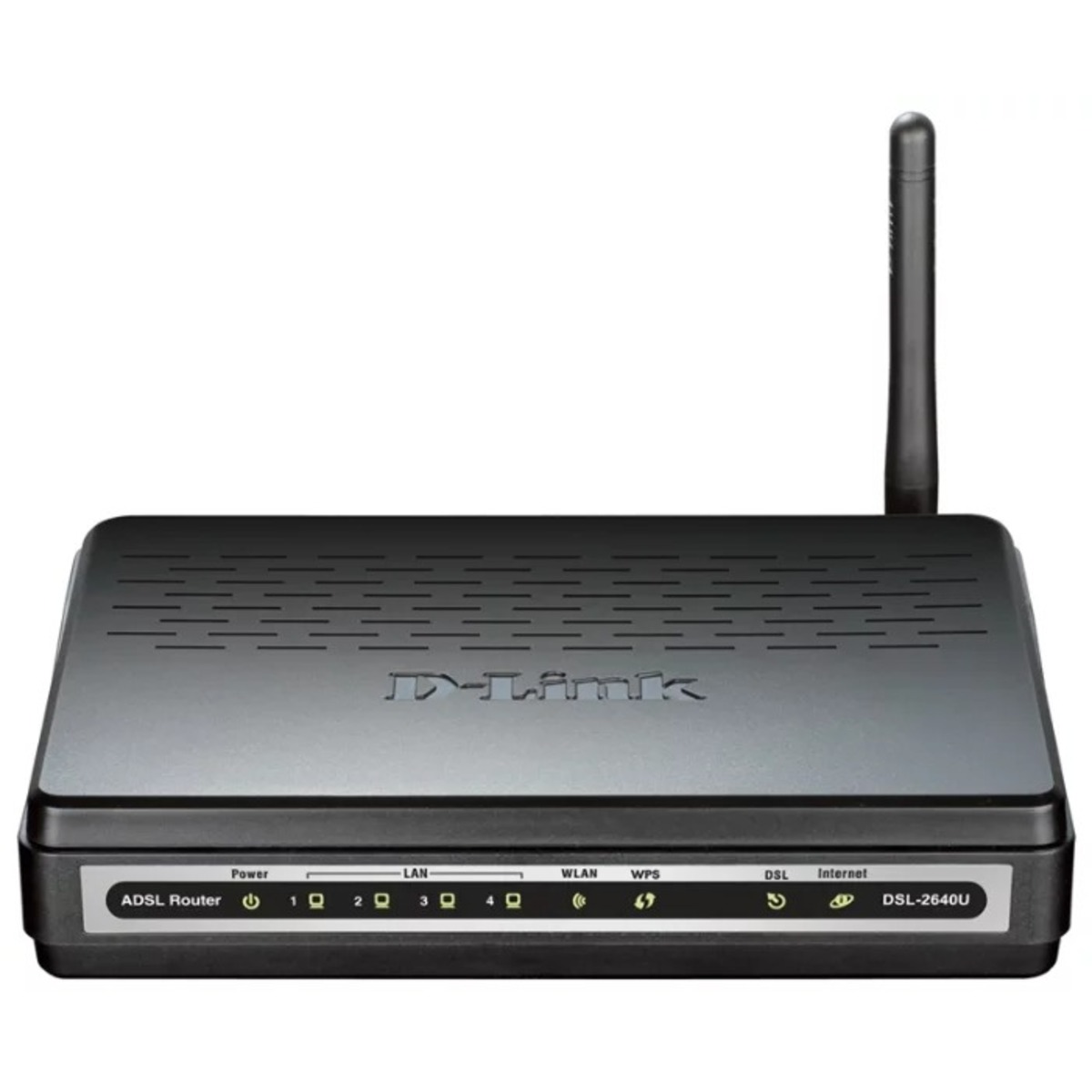 Модем D-Link DSL-2640U (RB/U2B)  Annex B, внешний  ADSL2/2+, 802.11g, Wi-Fi, 4*LAN 10/100, сплиттер