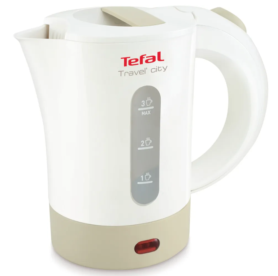 Чайник Tefal KO120130 0.5л. 650Вт белый/бежевый (пластик) 7211001544