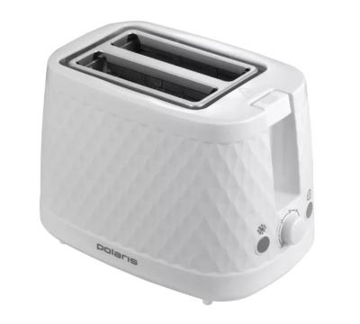 Тостер Polaris PET0733A (900Вт,6режимов,подогрев,разморозка) белый