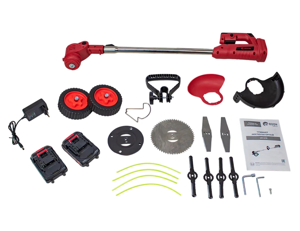 Триммер электрический Edon UGT-21D аккумуляторный