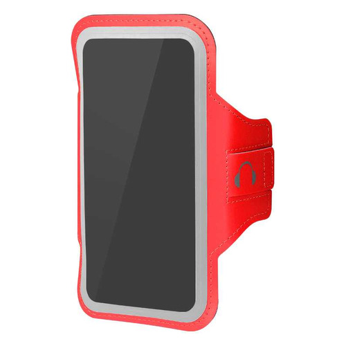 Чехол спортивный (неопрен) для смартфонов до 5.8 дюймов DF SportCase-01 (red)