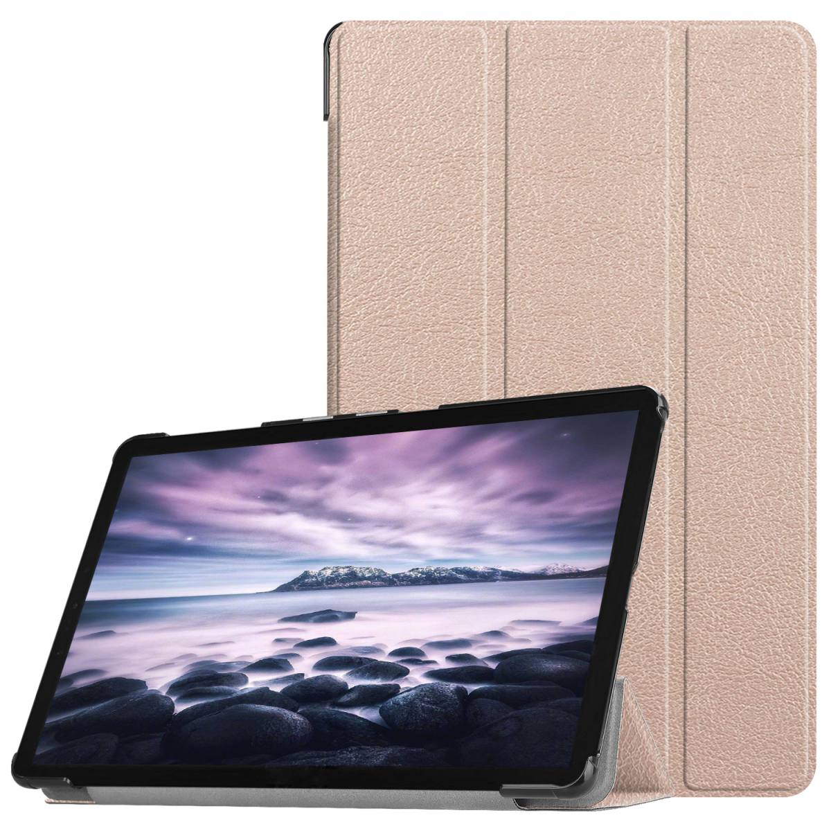 Чехол для Samsung Galaxy Tab A 10.5" T590/T595 ультратонкий розовое золото, ITSSGTA1055-8