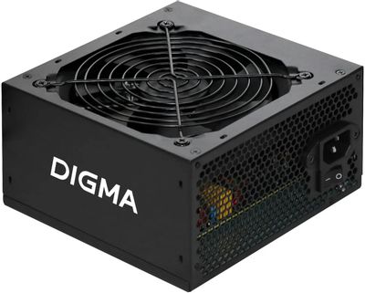 Блок питания 500W Digma ATX DPSU-500W (20+4pin) 120mm fan 4xSATA