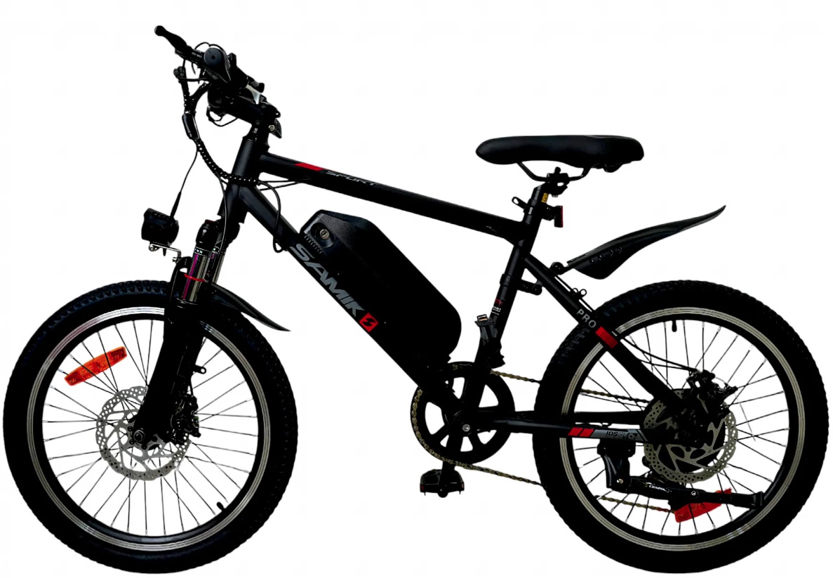 Электроскутер SAMIK V3 mini PRO 2.0 колеса 20'' 280Вт, 48В/9А до 70кг до 35км запас хода