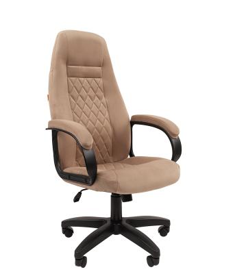 Кресло руководителя Chairman Home 951 ткань Т-10 бежевый