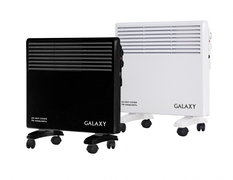 Конвектор Galaxy GL 8226 БЕЛЫЙ 1200 Вт, 2 режима работы, 3 секции