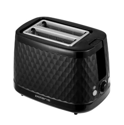 Тостер Polaris PET0733A (900Вт,6режимов,подогрев,разморозка) чёрный
