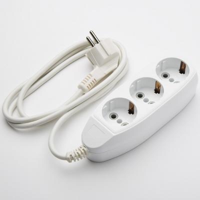 Удлинитель ДЖЕТТ РС-3-6-5метров  без з/м, 3розетки (ШВВП) 155-075