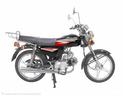 Мопед KT50 Alpha (Тюнинг) ЧЕРНЫЙ ГЛЯНЦЕВЫЙ 51833