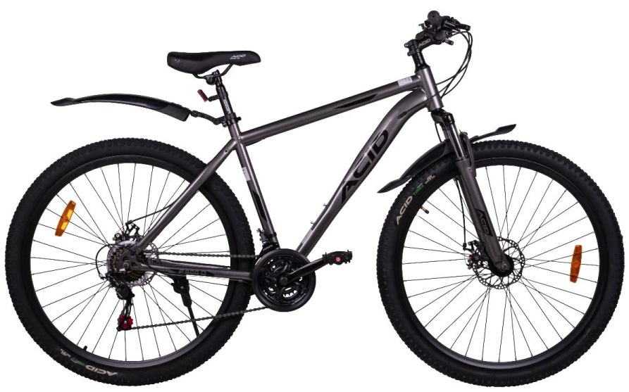 Велосипед ACID F 900 D (29"  21 ск. рост. 21") Gray/Black