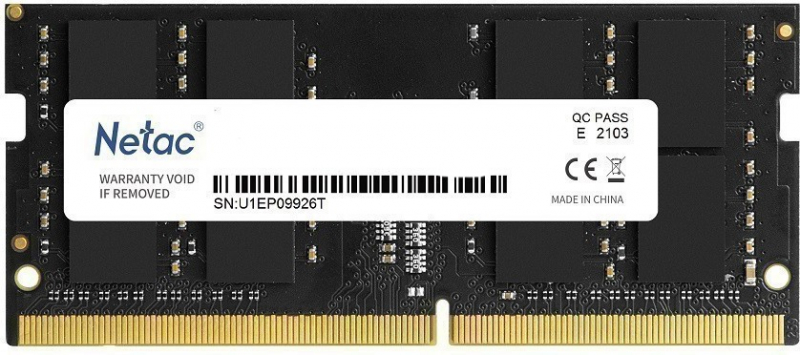 Модуль памяти SODIMM DDR4_ 16Gb (PC4-21300) 2666MHz Netac