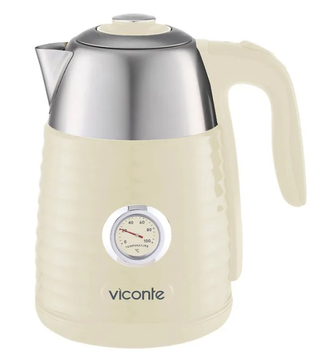 Чайник Viconte VC-3331 1,7 л нерж. термометр