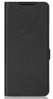 Чехол для Xiaomi Redmi Note 12 Pro+ (5G), черный, книжка, DF xiFlip-88 (black)