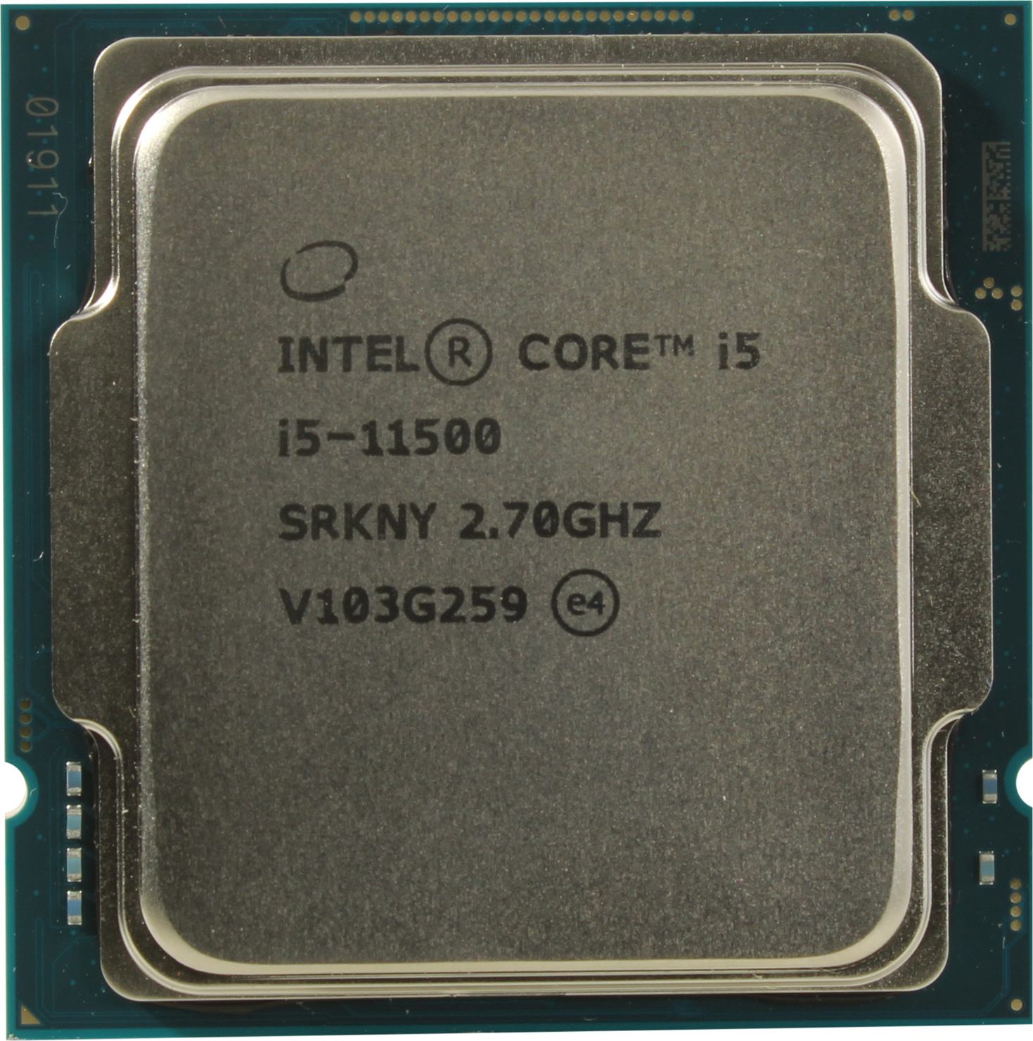 Процессор Intel Core I5-11500 (6/12 ядер,2.7-4.6ГГц,DDR4-3200,UHD Graphics 750,65W,Rocket L)LGA1200