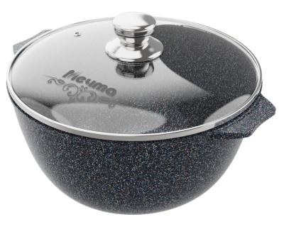 Казан для плова Мечта Гранит black Induction Pro.арт.54802И индукционный 4,5л АП