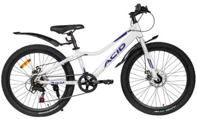 Велосипед ACID Q 470 D (24" 7 ск. рост. 12") White/Violet