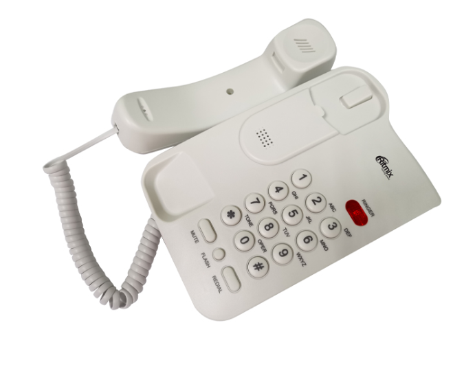 Телефон проводной RITMIX RT-311 white