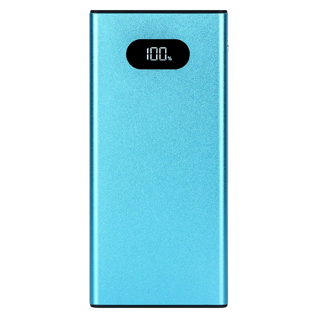 Внешний аккумулятор TFN 10000mAh Blaze LCD PD голубой, TFN, TFN-PB-268-LB