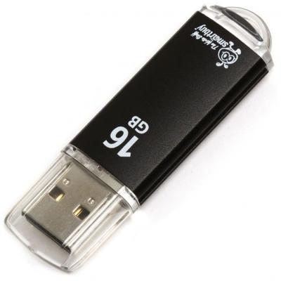 Флэш-память USB_ 16 GB Smartbuy V-Cut Black (SB16GBVC-K)