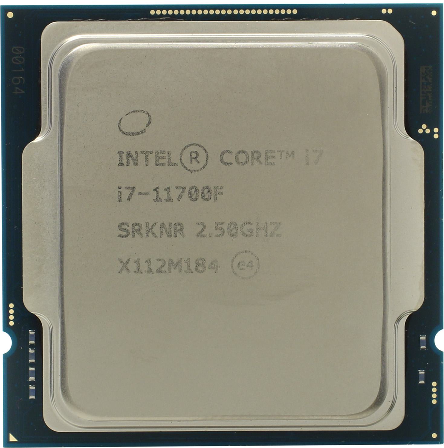 Процессор Intel Core i7-11700F (8/16 ядер,2.5-4.9ГГц,DDR4-3200,нет видео,65W,Rocket Lake) LGA1200