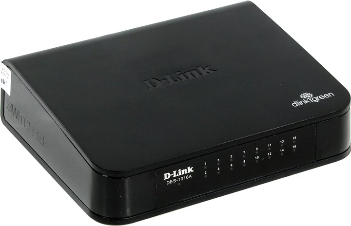 Коммутатор D-Link DES-1016A 16-port Switch 10/100