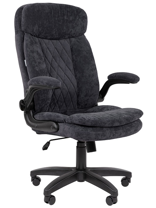 Кресло руководителя CHAIRMAN Home 533 ткань темно-серый