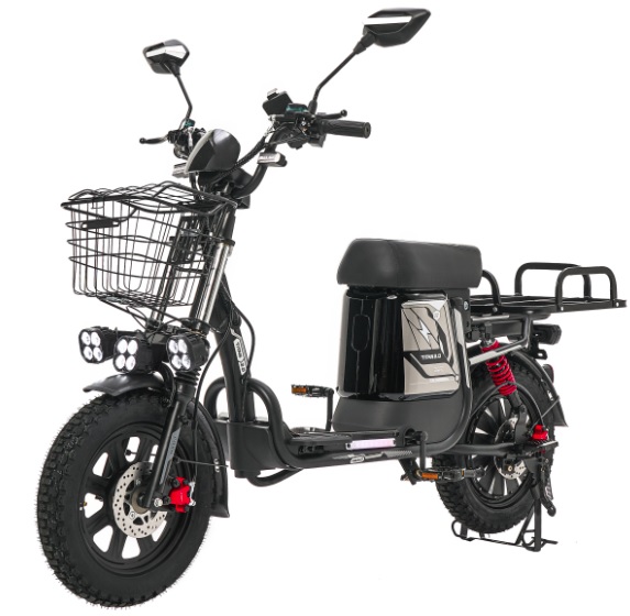 Электровелосипед Minako Titan 2.0 колеса 16'', 60V/30А LifePo4 железофосфат, до 100км на заряде