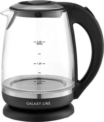 Чайник Galaxy GL 0559 (2200 Вт 2 л, стекло, светодиодная подсветка)